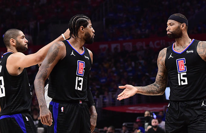  快船乔治高效35分撕裂防线复仇森林狼  